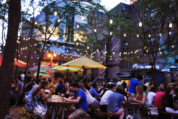 Pop Up Beer Gardens Take Over Philly Drinking In America
