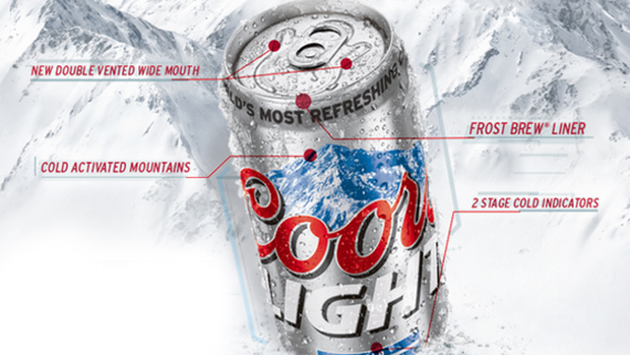 Coors Light Can