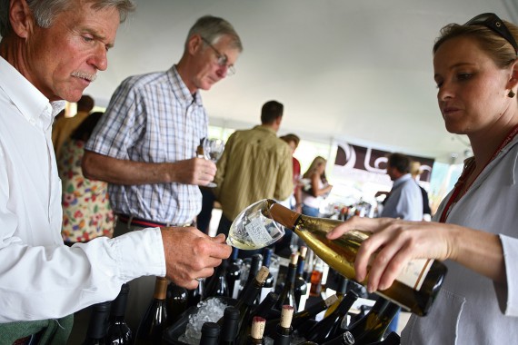 Crested Butte Land Trust Wine and Food Festival grand tasting