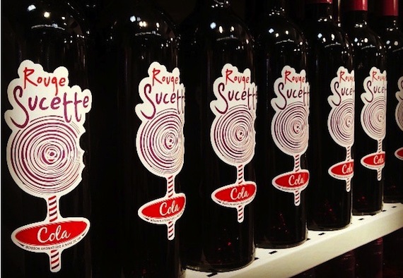 coca cola flavored wine