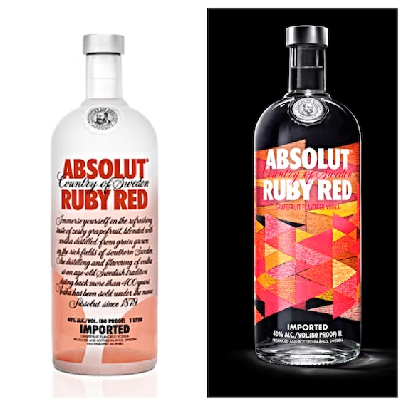 Absolut flavors