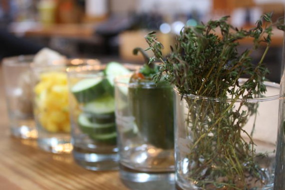 Fresh Ingredients cocktails