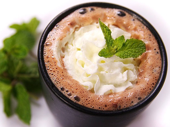 spiked hot chocolate