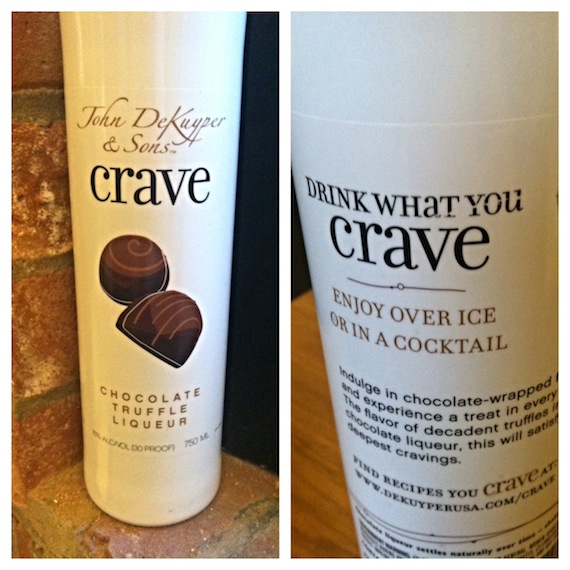 crave chocolate truffle liqueur