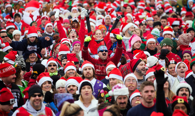 ugly sweater run