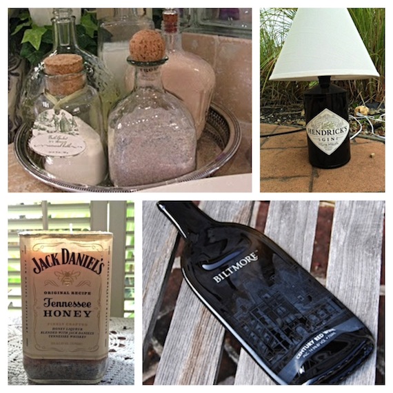 Wine bottle DIY